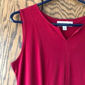 Sleeveless swing dress